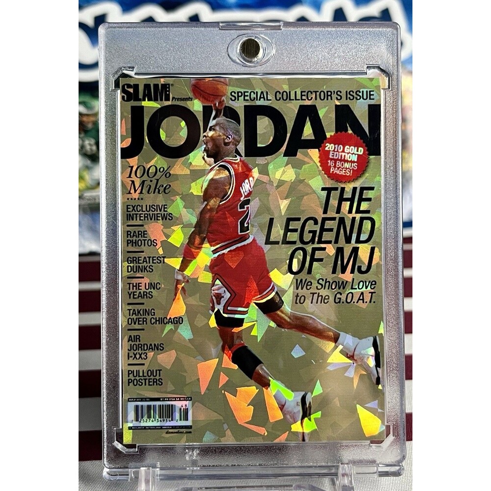 Michael Jordan 16 Card Lot Cracked Ice Holographic Custom Trading Cards Jordan - Picture 4 of 16
